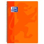 Cuaderno A4 Oxford Classic Cuadrícula 4x4mm Naranja