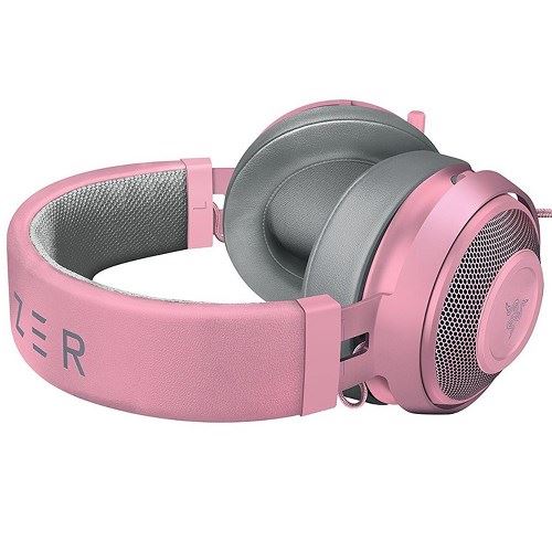 Headset gaming Razer Kraken Quartz Rosa - Auriculares para