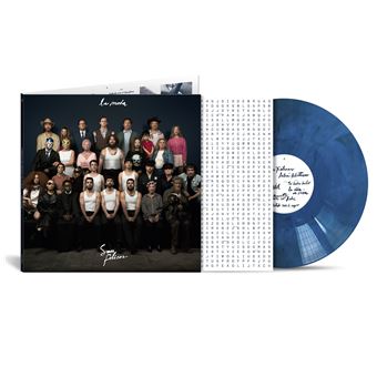 San felices - Vinilo Azul/Negro mármol