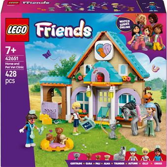 LEGO Friends 42651 Caballo y Clínica Veterinaria de Mascotas - 1