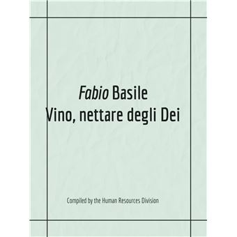 Vino, nettare degli Dei - 1