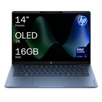 Ordenador portátil HP OmniBook 5 Laptop Next Gen AI 14-hh0014ns Copilot+, Intel Core Ultra 5-322, 16GB RAM, 1TB SSD, Intel Graphics, Windows 11 Home, 14" 2K Azul