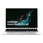 Convertible 2 en 1 Samsung Galaxy Book2 Pro 360 Intel i7-1260P/16/512/Xe/W11+/15,6'' FHD EVO Plata