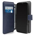 Funda Puro Wallet 360° XL Azul para smartphones 6''