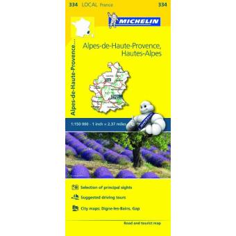 Mapa Local Alpes-de-Haute-Provence, Hautes-Alpes