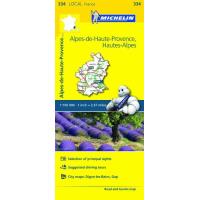 Mapa Local Alpes-de-Haute-Provence, Hautes-Alpes