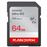 Tarjeta de memoria SD SanDisk Ultra GO 64GB