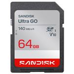 Tarjeta de memoria SD SanDisk Ultra GO 64GB