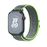Correa Apple Loop Nike Sport Verde brillante/Azul para Apple Watch 45mm