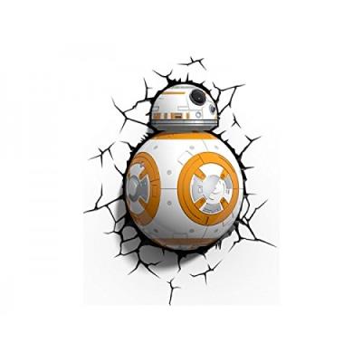 Lámpara decorativa pared 3D Star Wars BB-8