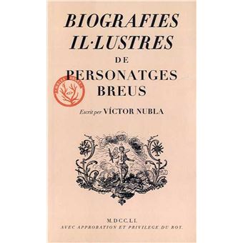 Biografies illustres de personatges