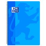 Cuaderno A4 Oxford Classic Cuadrícula 4x4mm Azul Turquesa