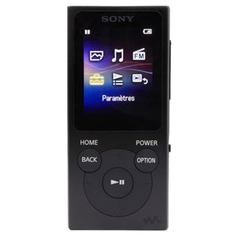 MP4 Sony NW-E394 8GB Negro - Reproductor MP3 / MP4 Los mejores precios | Fnac