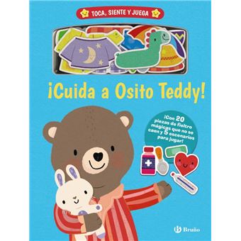 Toca, siente y juega. ¡cuida a osito teddy!