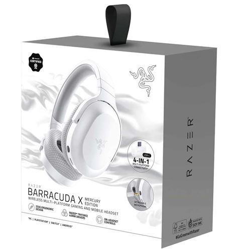 Headset gaming Razer Barracuda X Mercury - Auriculares para