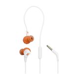 Auriculares deportivos JBL Endurance Run 3 Mini Jack 3.5mm Blanco y Naranja