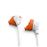 Auriculares deportivos JBL Endurance Run 3 Mini Jack 3.5mm Blanco y Naranja
