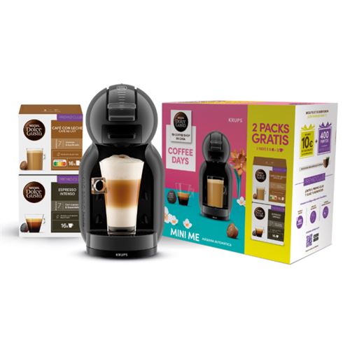 Cafetera De Cápsulas Krups Nescafé Dolce Gusto Mini Me + Pack 2 Cajas De Nescafé Dolce Gusto