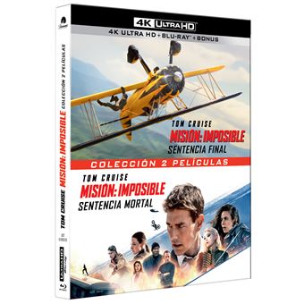 Pack Misión Imposible: Sentencia Mortal + Sentencia Final - UHD + Blu-ray - 1