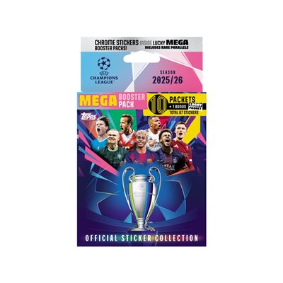 Mega eco pack cromos ucl 25-26