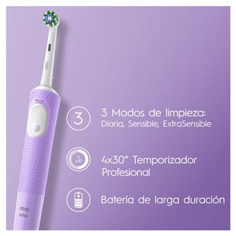 Cepillo Eléctrico Oral-B VitalityPro - Morado
