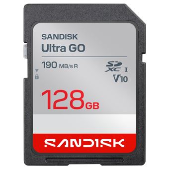 Tarjeta de memoria SD SanDisk Ultra GO 128GB