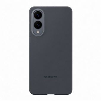 Funda de silicona Samsung Negra para Galaxy S25 Edge