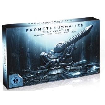 Pack Prometheus - Blu-Ray 3D + 2D + Saga Alien - Blu-Ray