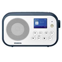 Radio Bluetooth Sangean DPR-42BT DAB+ Blanco/Azul