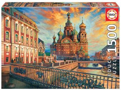 Puzzle Educa 1500 san petersburgo edad 12 años