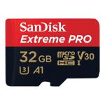 Tarjeta Sandisk microSDHC Extreme Pro 32GB 100MB/s + adaptador