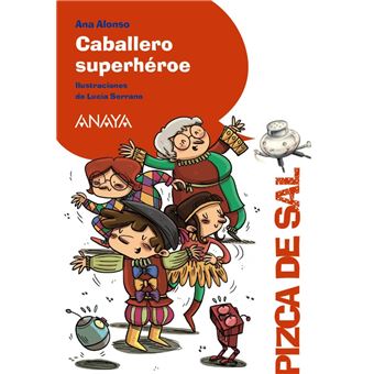 Caballero superheroe-pizca de sal