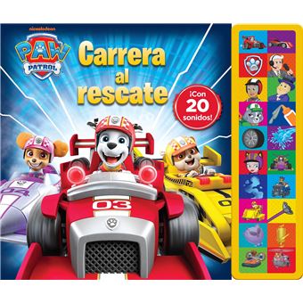 Carrera Al Rescate-Patrulla Canina 20 Botones