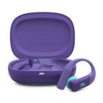 Auriculares deportivos Bluetooth JBL Endurance Peak 4 True Wireless Morado y Turquesa