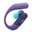 Auriculares deportivos Bluetooth JBL Endurance Peak 4 True Wireless Morado y Turquesa