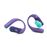 Auriculares deportivos Bluetooth JBL Endurance Peak 4 True Wireless Morado y Turquesa