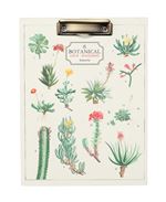 Carpeta Erik A4 Con Pinza Botanical Cacti