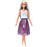 Barbie Fashionista con mechas azules y falda estampada Mattel_0