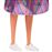 Barbie Fashionista con mechas azules y falda estampada Mattel_4