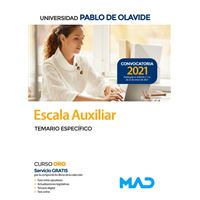 Escala Auxiliar de la Universidad Pablo de Olavide. Temario Específico