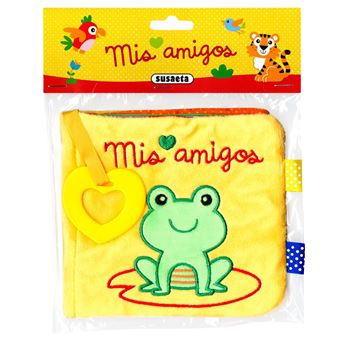 Mis amigos de tela: Rana. Libro de tela