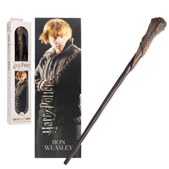 Réplica Harry Potter: Varita Ron Weasley + Marcapáginas