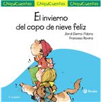 El invierno del copo de nieve feliz