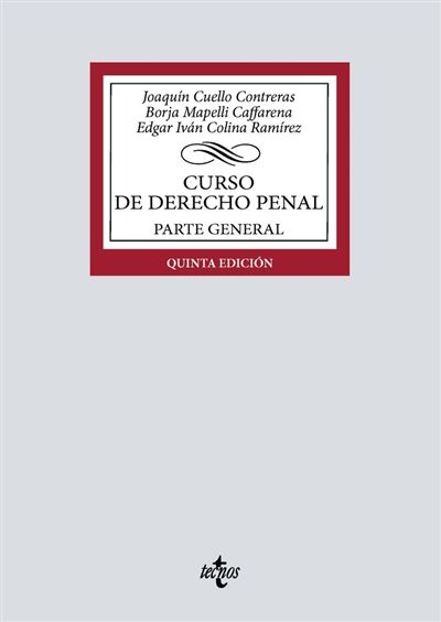 Tecnos Curso De Derecho Penal