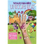 Tatuajes para niños. unicornios