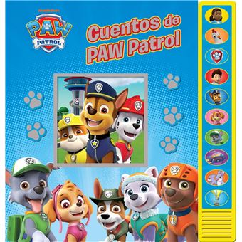Tesoro De Cuentos De Paw Patrol Con Sonido 10 Botones