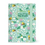 Agenda Legami Día Página 16 Meses 26/27 Small Legami Bee Green