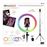 Pack Anillo LED 12" T'nb Influence en color blanco y luz RGB con trípode para estudio