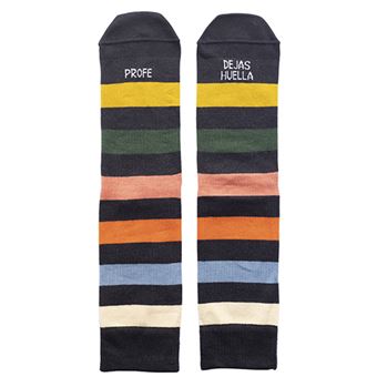 UO Calcetines Profe dejas huella rayas Talla 35-38