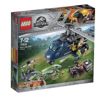 LEGO Jurassic World - Persecución en helicóptero de Blue